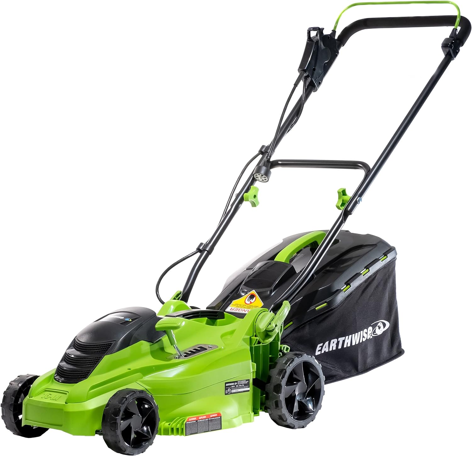 Earthwise 16-Inch 11-Amp Corded Electric Walk-Behind Lawn Mower 16-Inch, 11-Amp