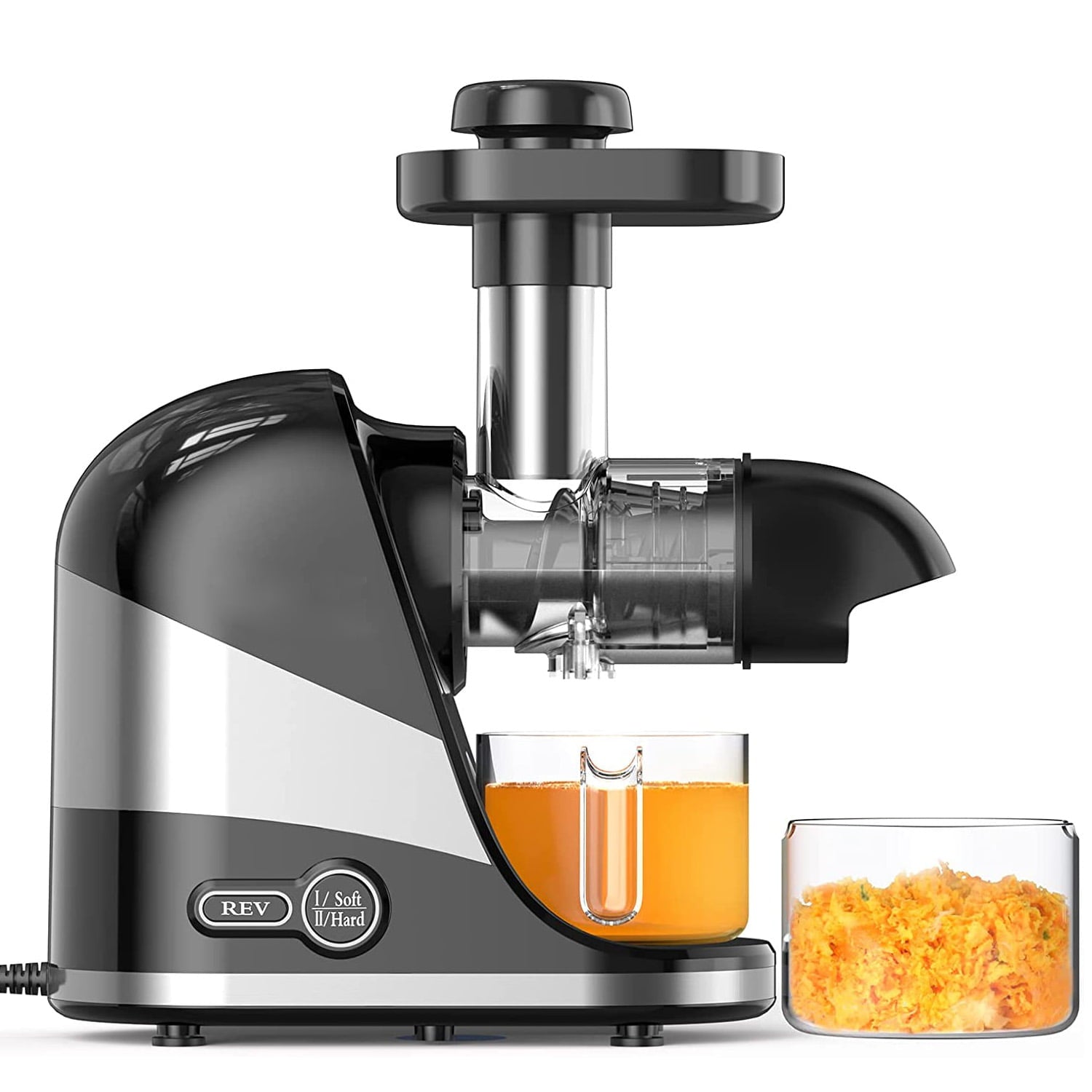 Wamife Juicer Slow Masticating Juicer with Quiet Motor