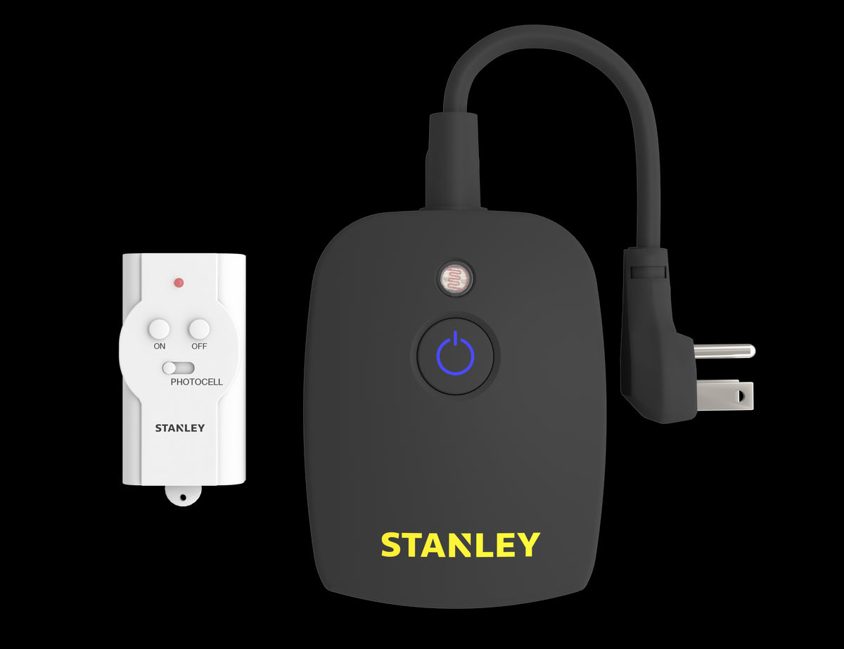 Stanley W31184 Outdoor Remote Control Twin, Grounded 2-Outlet Outdoor Remote Control