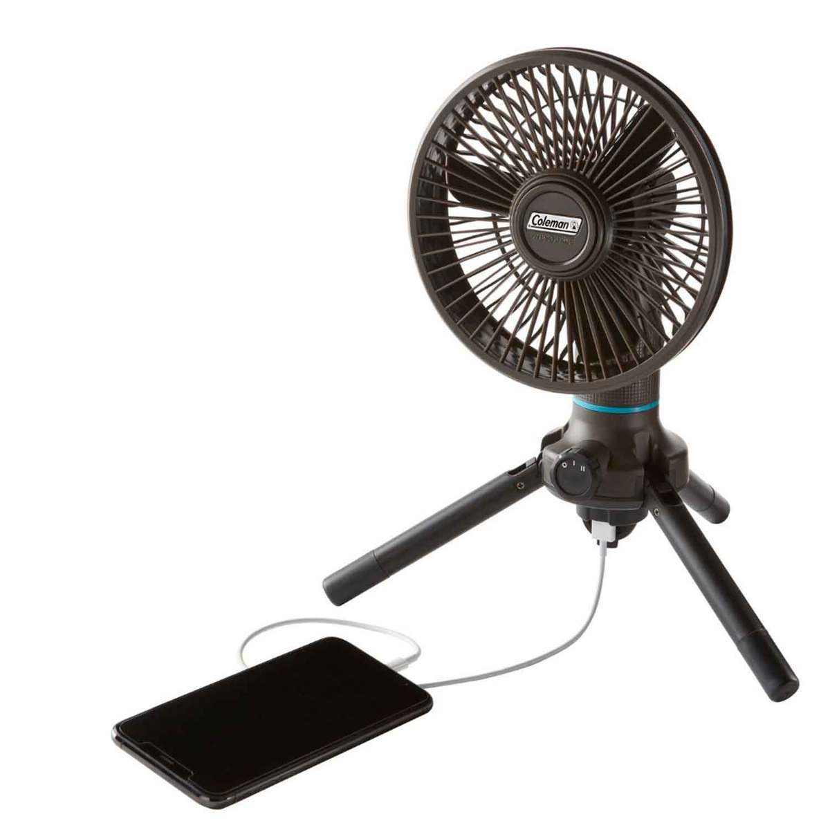 OneSource Multi-Speed Fan & Rechargeable Battery