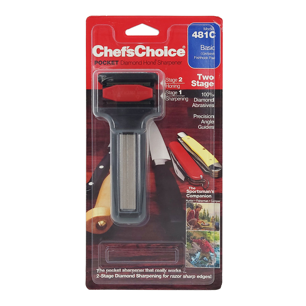 Chef's Choice Pocket Knife and Fish Hook Sharpeners