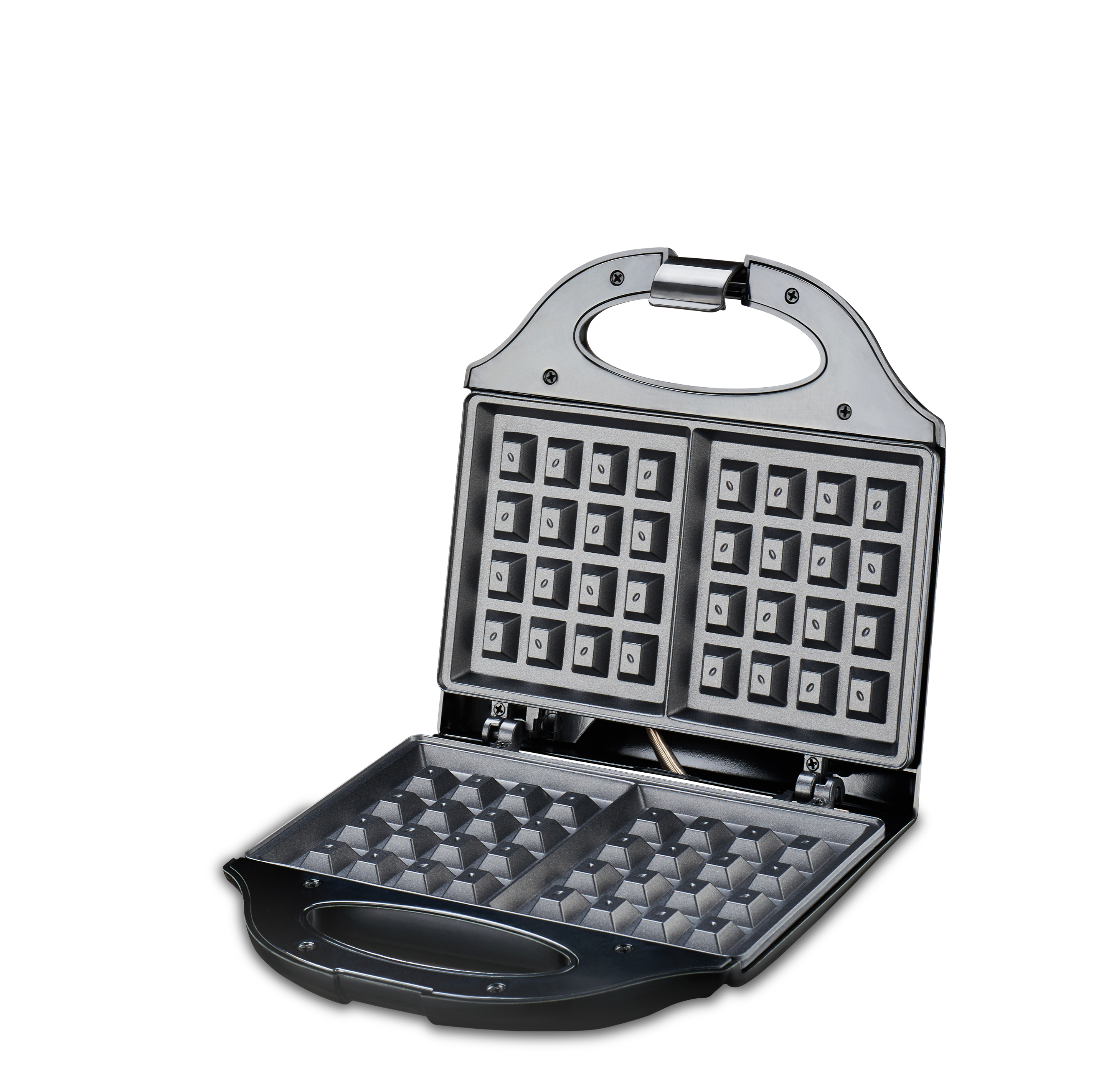 Complete Cuisine Belgian Style 2 Slice Waffle Maker, Non-Stick Plates