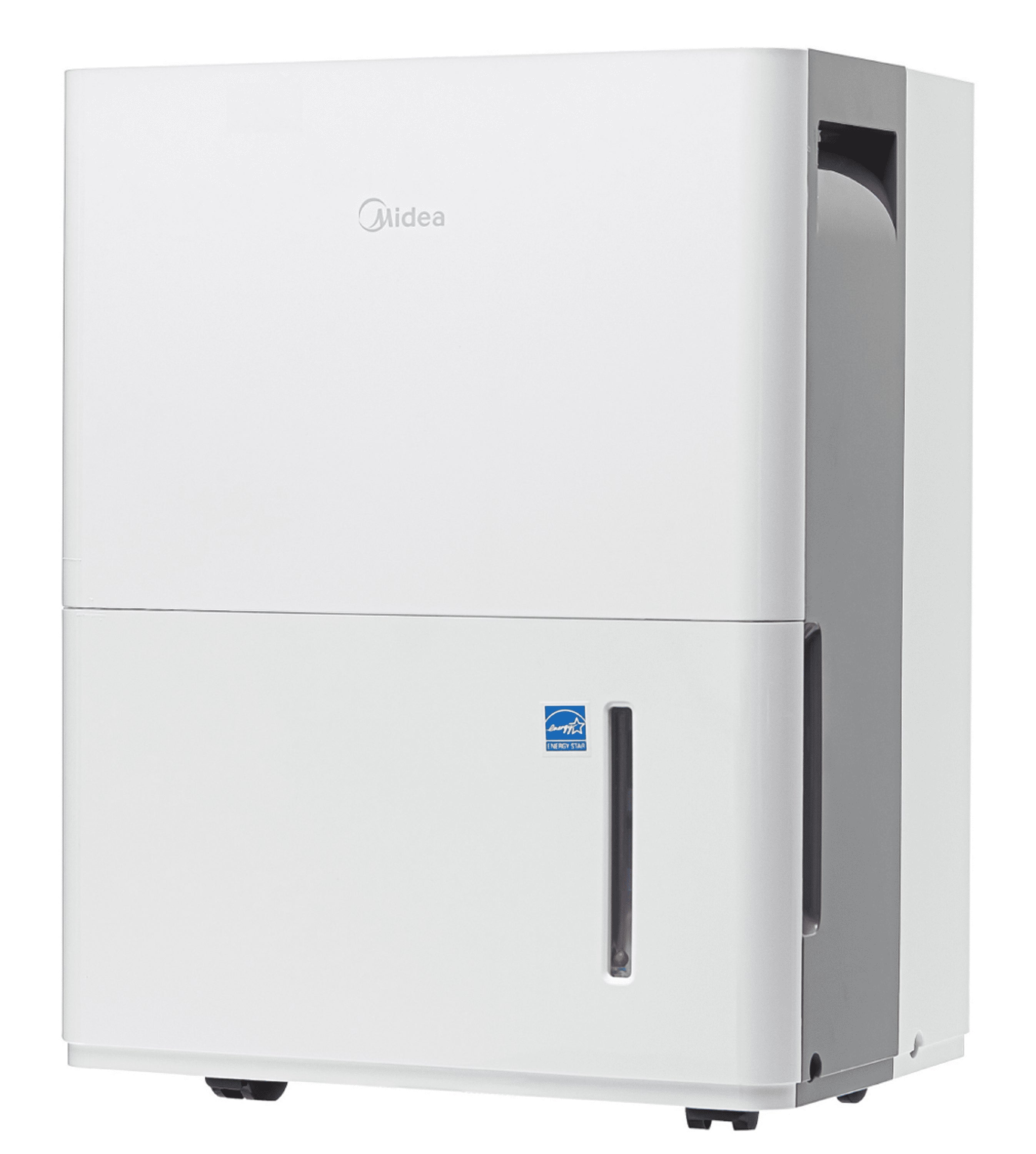Restored Midea 22-Pint Energy Star Smart Dehumidifier for Damp Rooms, White, MAD22S1WWT (Factory Refurbished)