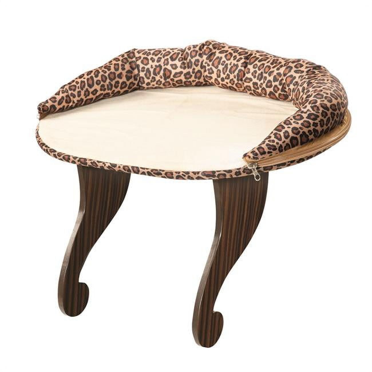 ETNA Products- Leopard Print Bolster Cat Window Perch