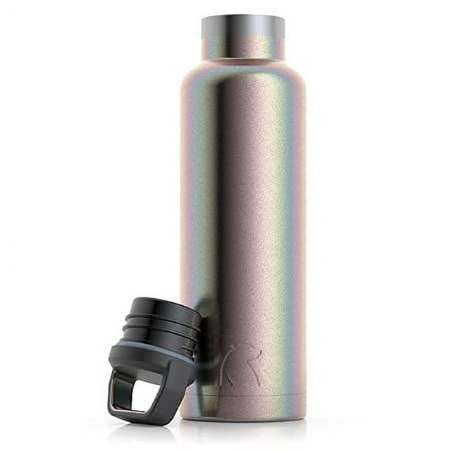RTIC 20 oz Vacuum Insulated Water Bottle, Metal Stainless Steel Double Wall Insulation, BPA Free Reusable, Leak-Proof Thermos Flask for Hot and Cold Drinks, Travel, Sports, Camping, Twilight