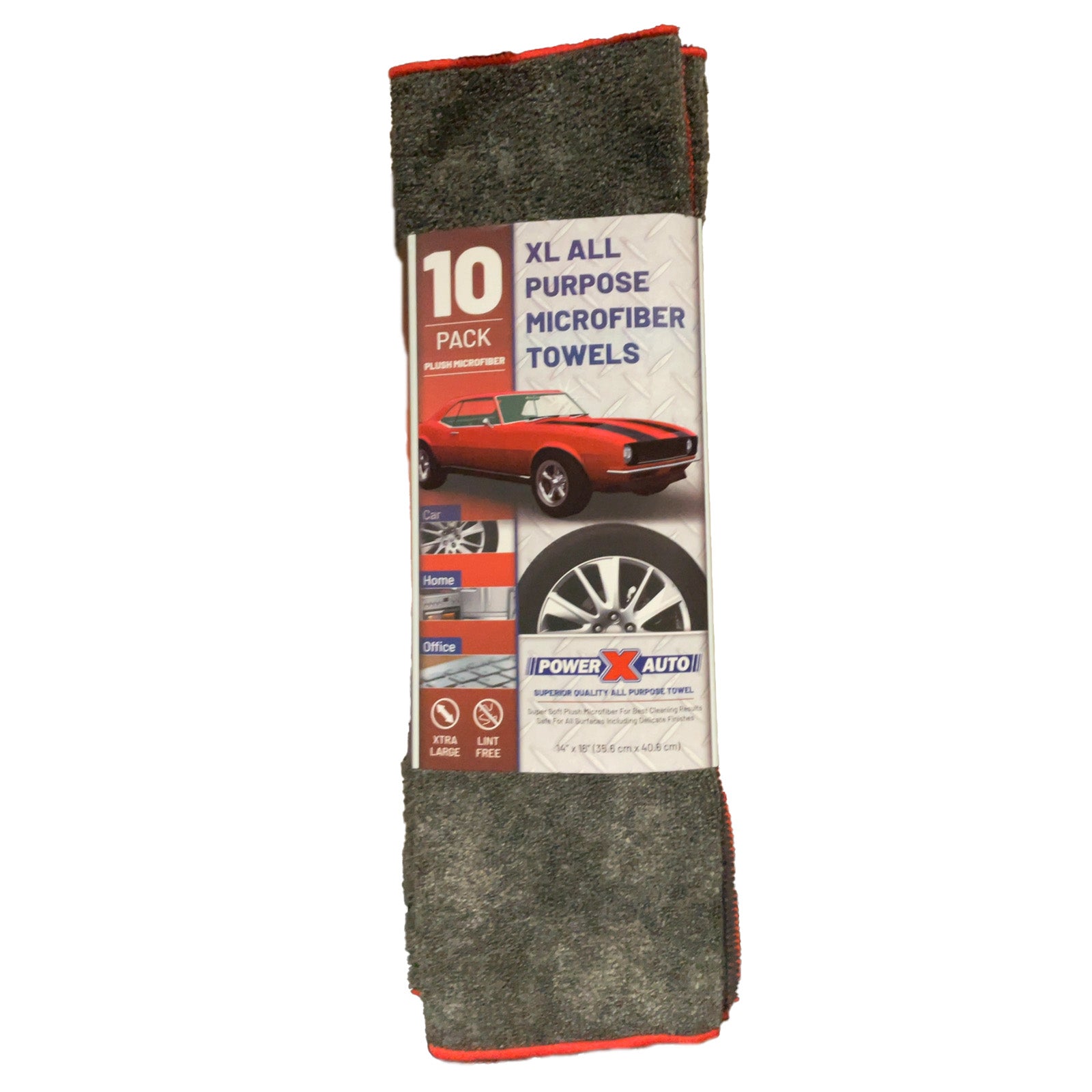 Power X Auto-Multi-use Detail Towels  10 Pack