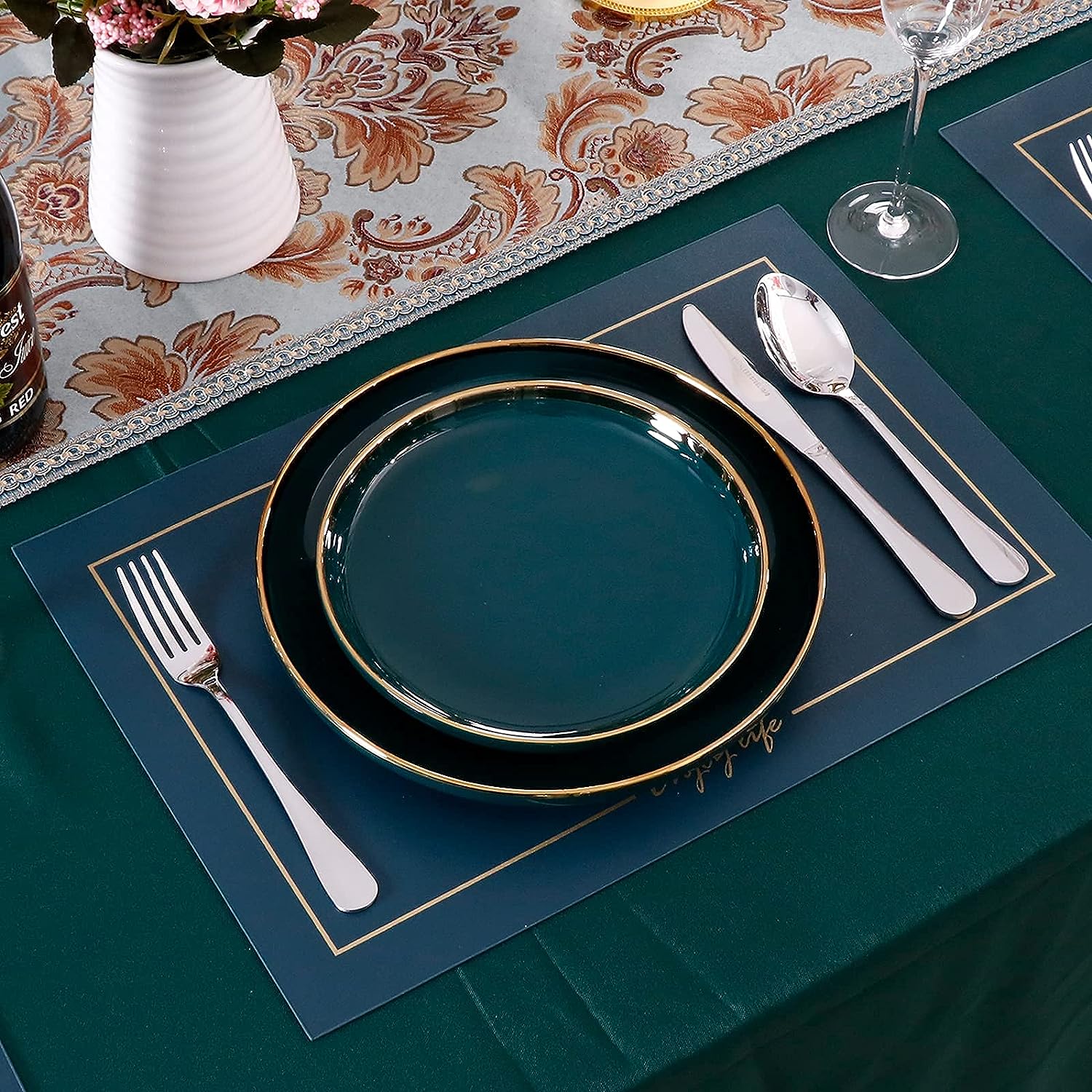 20-Piece Flatware Set, Restaurant Silverware Utensils Service for 4, Stainless Steel Home Tableware Cutlery, Dishwasher Safe