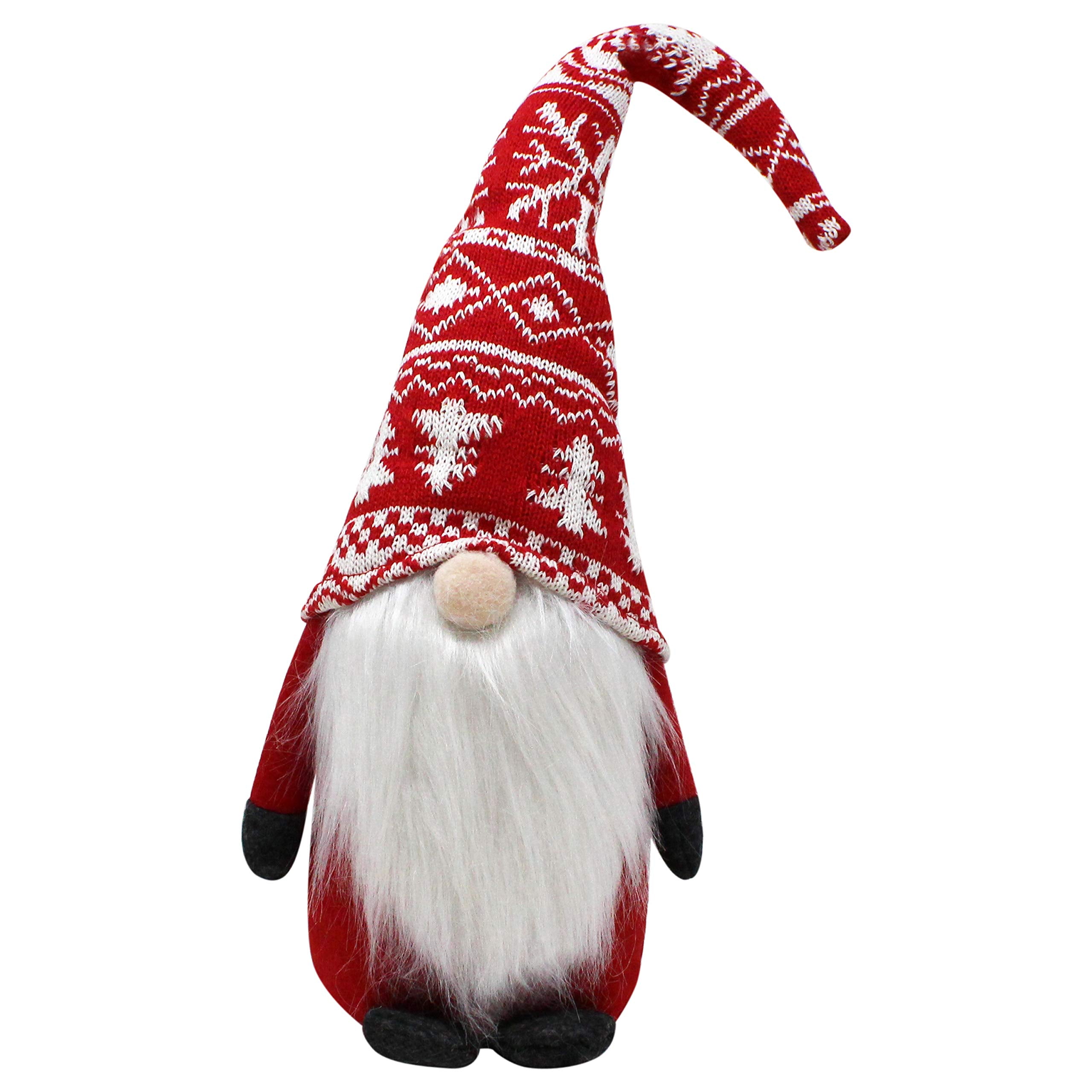 JOYIN Christmas Gnome Swedish Santa Tomte Plush Red Gnome Tabletop Ornament Christmas Decoration