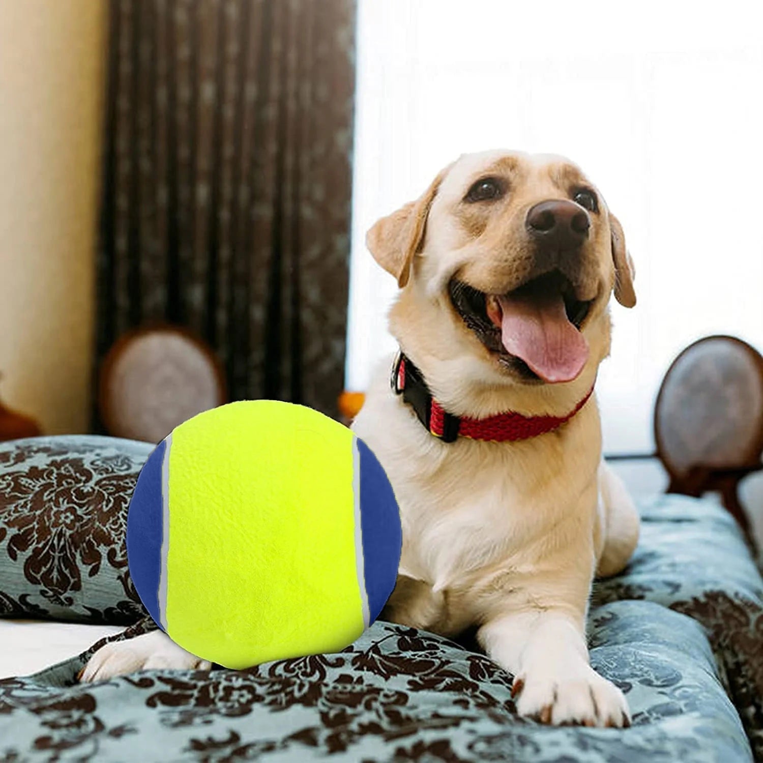 Swerve Sports Jumbo Pet Tennis Ball - 9.5" Green