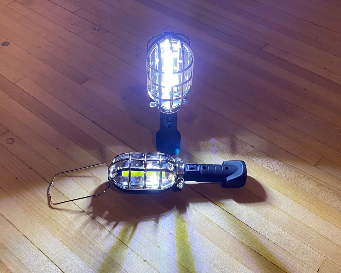 BRIGHTLIVING LED Magnetic Work Light, 2-Pack