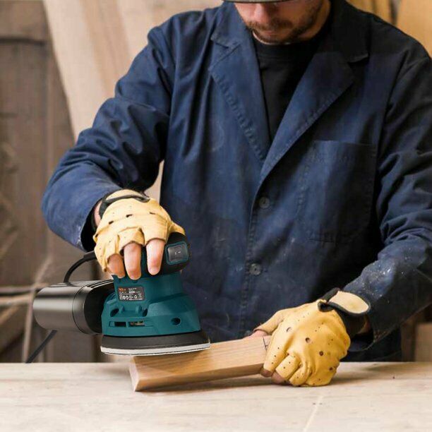 Tacklife PMS01AS Detail Mouse Sander with 12 Sandpapers