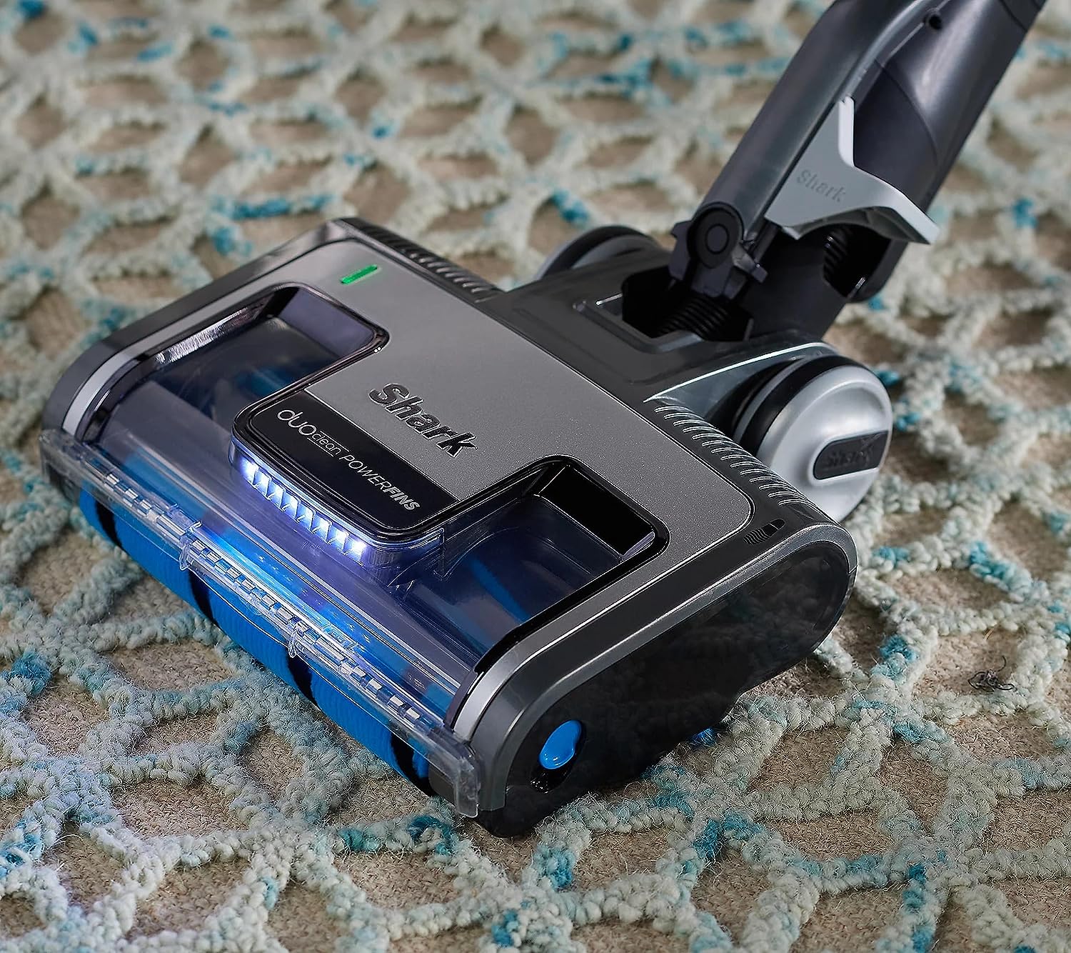 Shark Vertex Corded Ultralight DuoClean PowerFins Stick Vacuum with Self-Cleaning Brushroll (Renewed) (Mint)