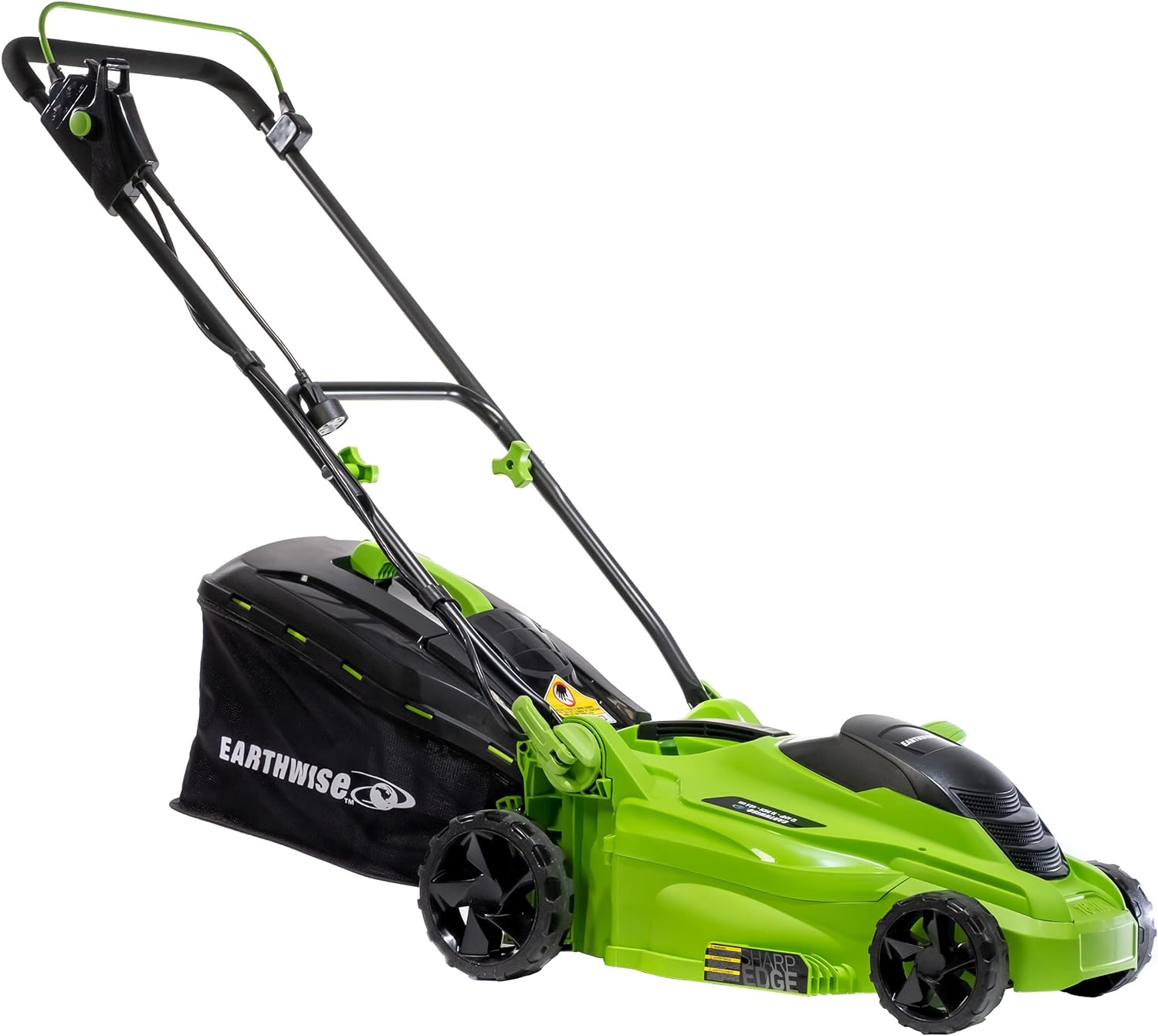 Earthwise 16-Inch 11-Amp Corded Electric Walk-Behind Lawn Mower 16-Inch, 11-Amp