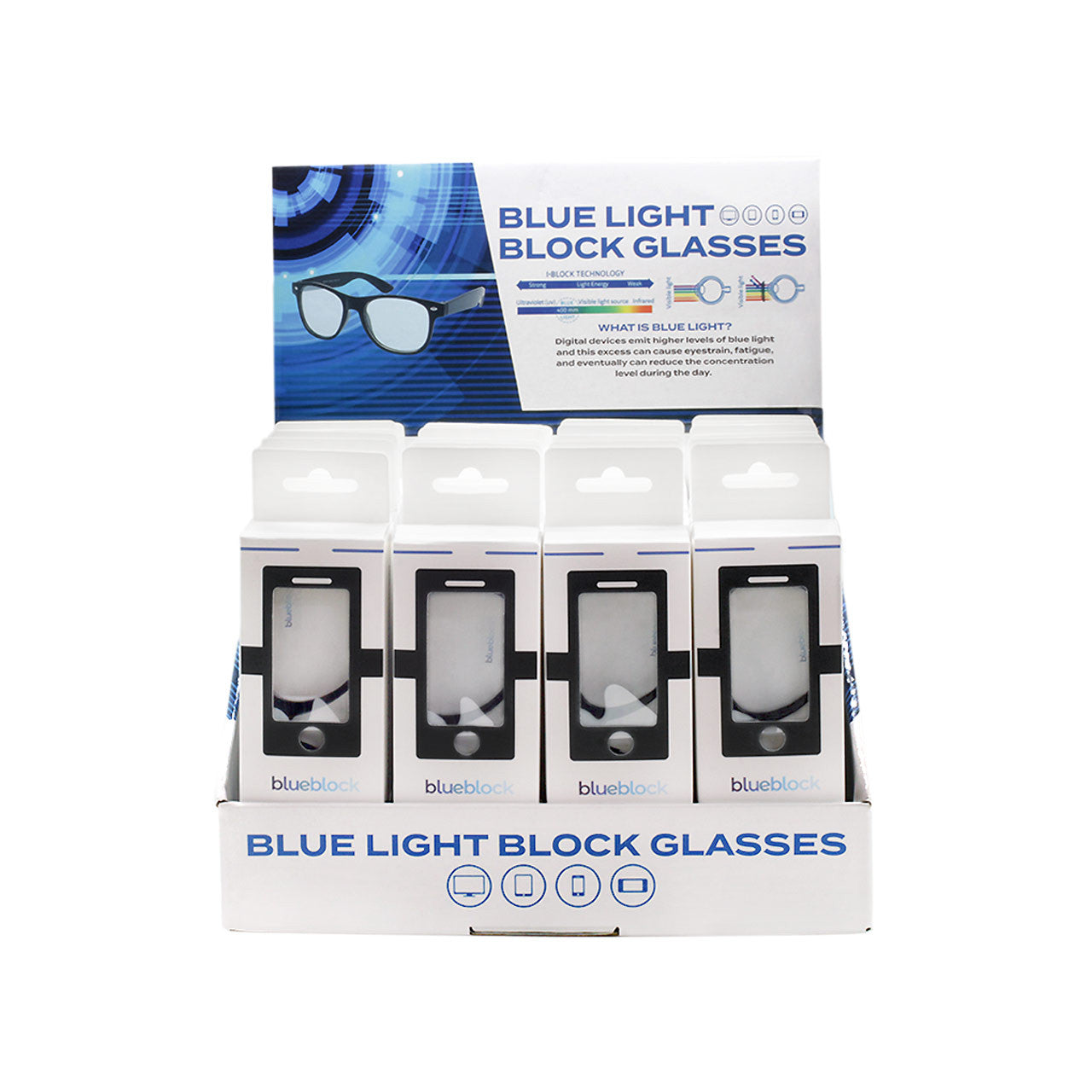 Shark eyes Blue Light Glasses - Unisex