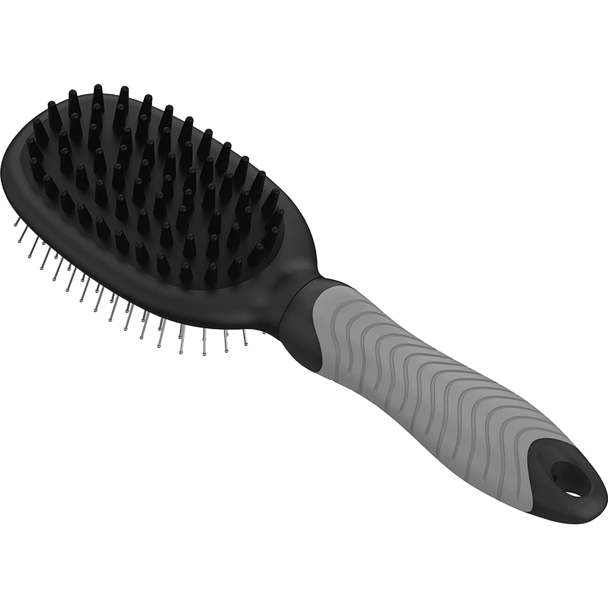 WAHL Professional Animal Double Sided Bath Pin Brush for Dogs (#858477) - Pet Brush to Groom Dogs - For Akitas, Huskies & Australian Shepherds - Durable Dog Pin Brush