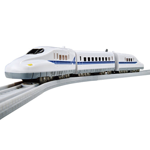 World Train Series: Collector's Edition Japanese Bullet Train - Shinkansen N700A - Battery Operated Train Set, Ages 3+, 6 Pack