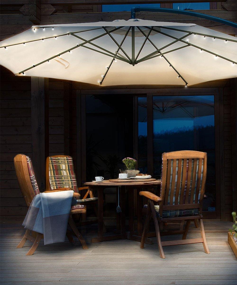 Touch of ECO Solar Patio Umbrella LED String Lights