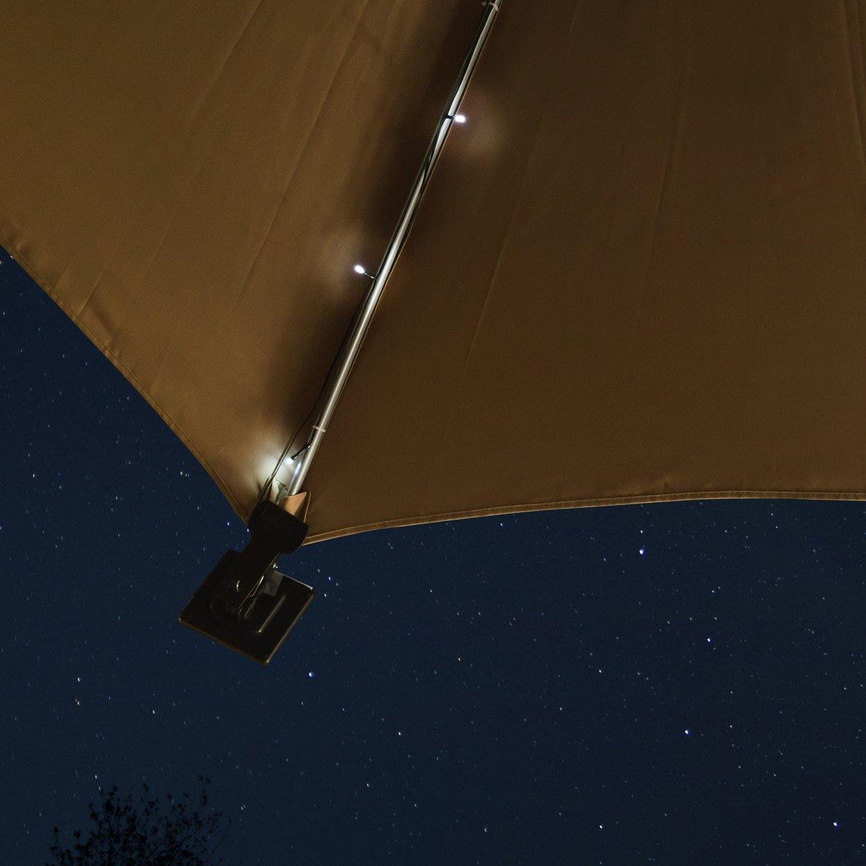 Touch of ECO Solar Patio Umbrella LED String Lights