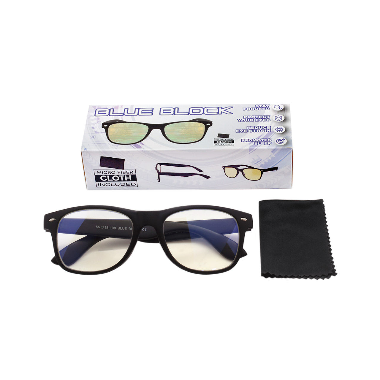 Shark Eyes Blue Light Glasses - Unisex