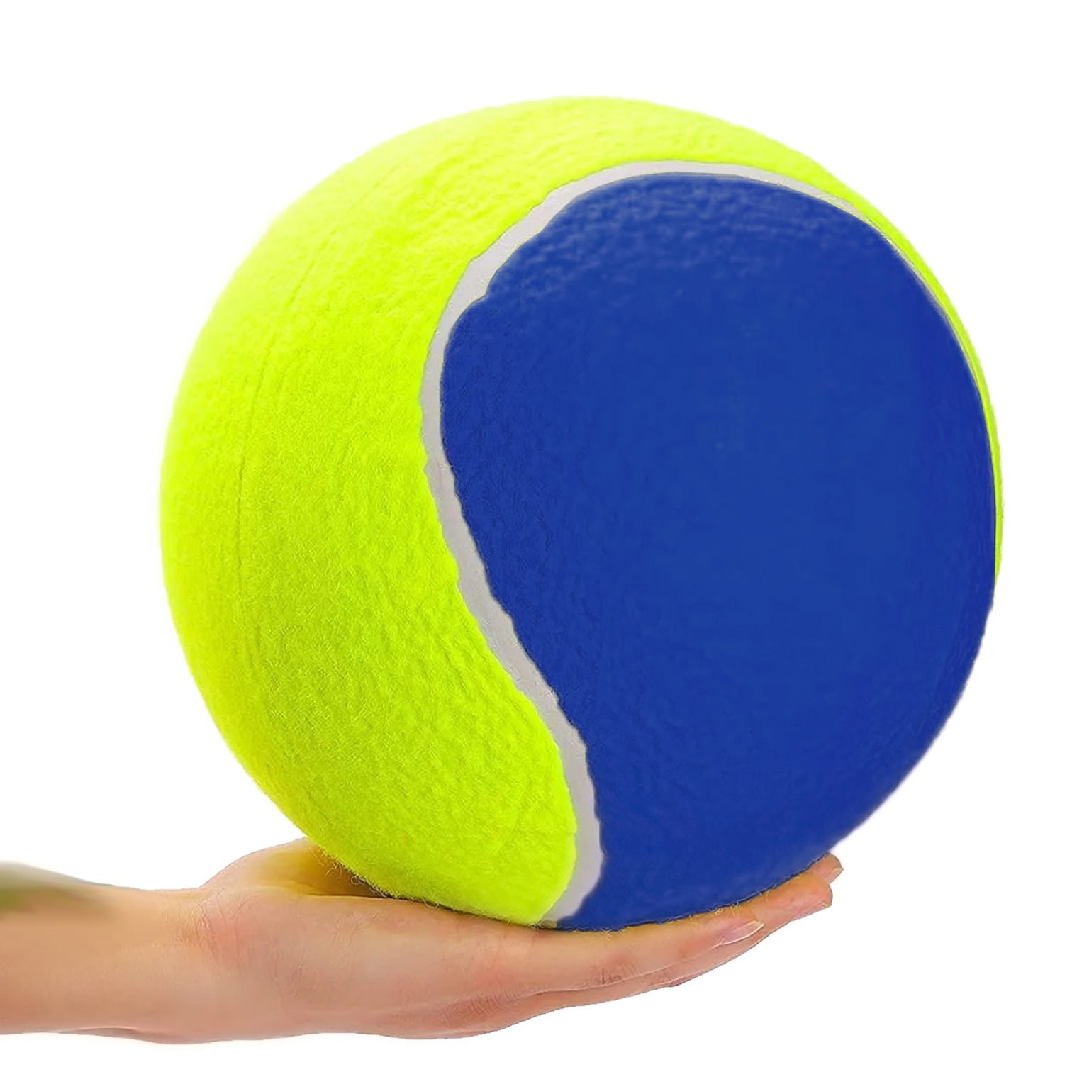 Swerve Sports Jumbo Pet Tennis Ball - 9.5" Green, 2 Pack