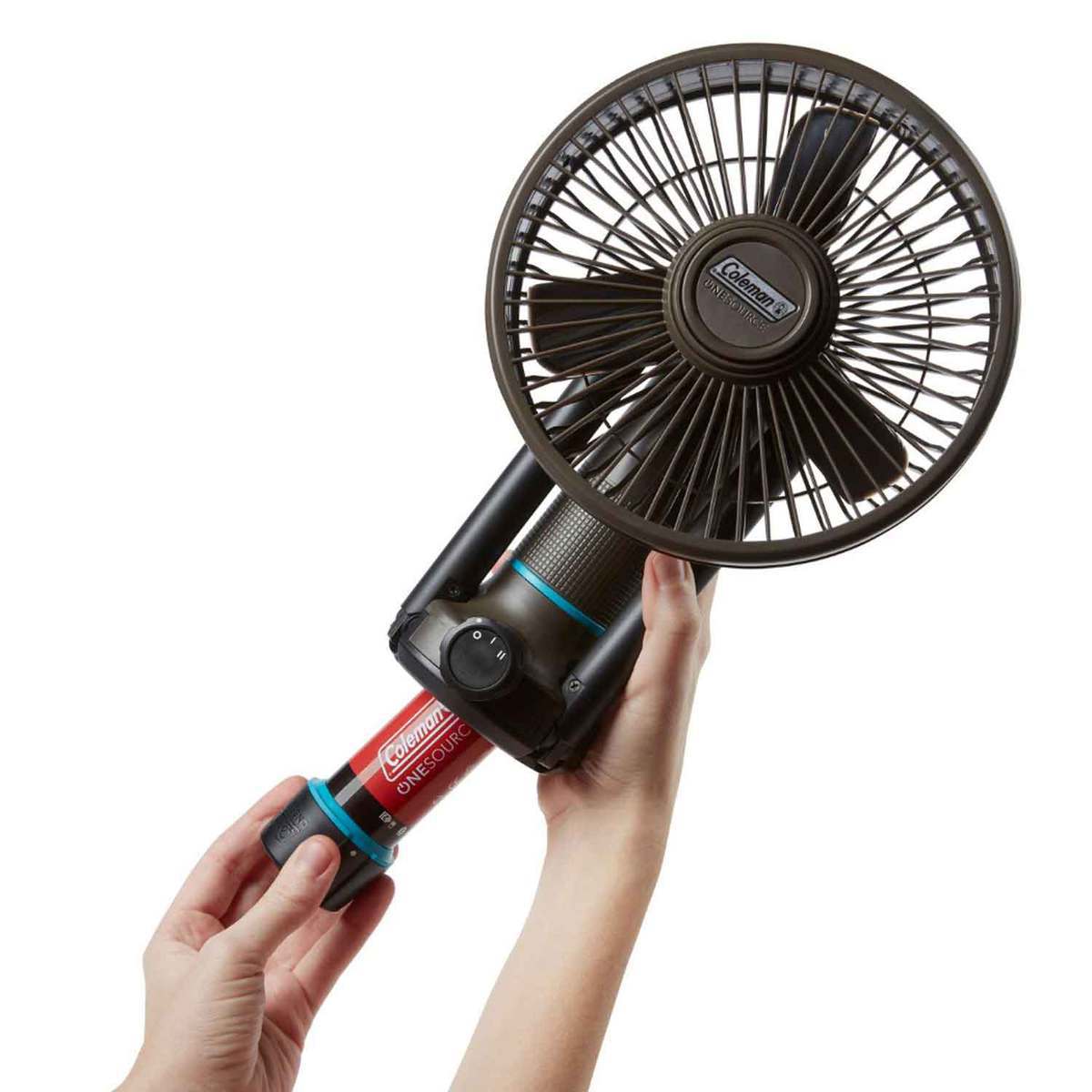 OneSource Multi-Speed Fan & Rechargeable Battery