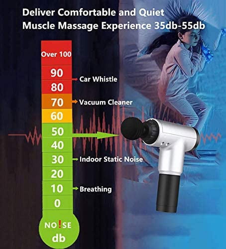 6 Speed Cordless Rechargeable Deep Tissue Massage Gun