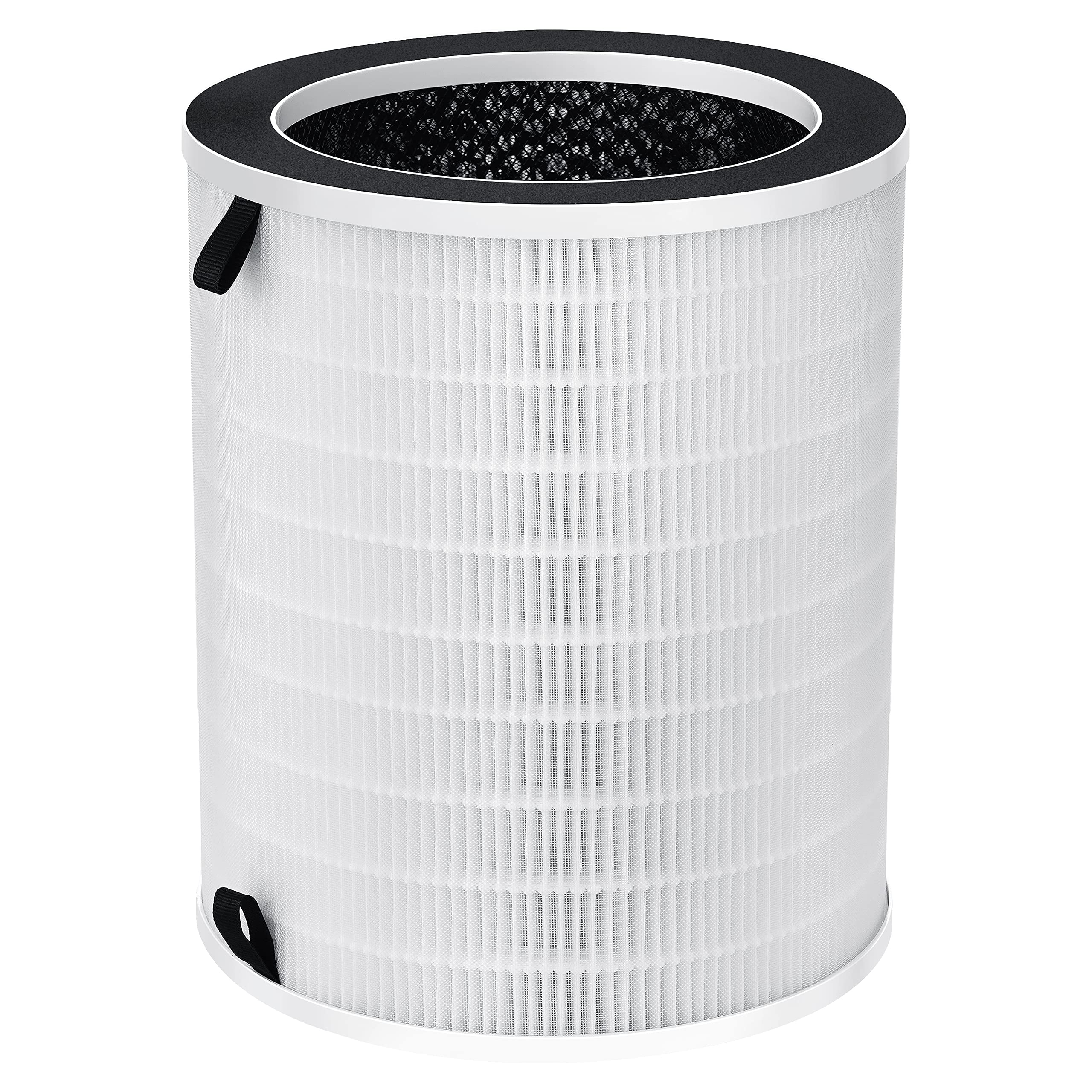 Galanz Pro Air Purifier Replacement Filter, H13 HEPA with High Grade Granular Activated Carbon Filter, 3-Stage Filtration for Dust, Pet Odors, Pollen, Smoke, Pollution, White