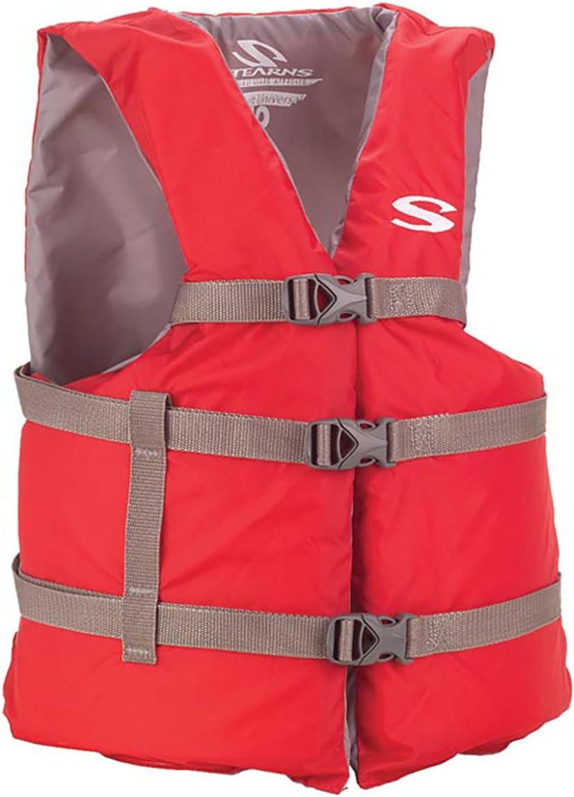 Stearns Classic Series Adult Universal Oversized Life Jacket - Red