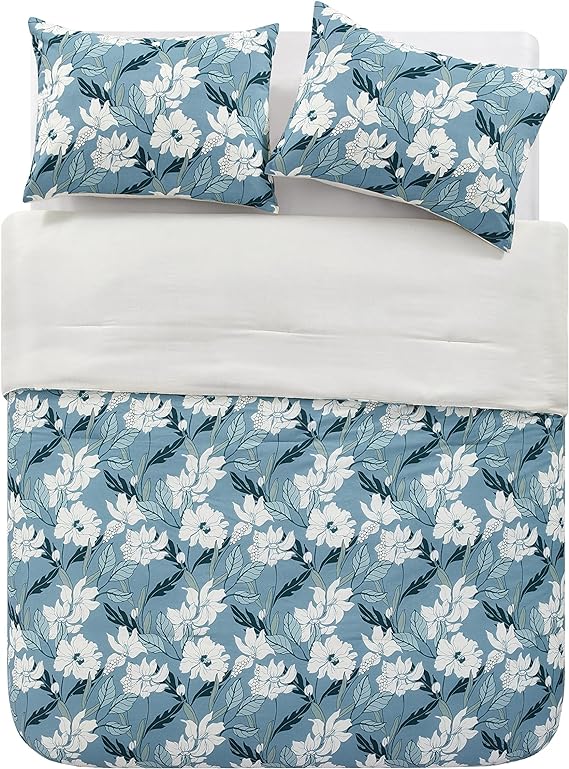 Tahari Home 3 Piece King Comforter Set Issey Floral