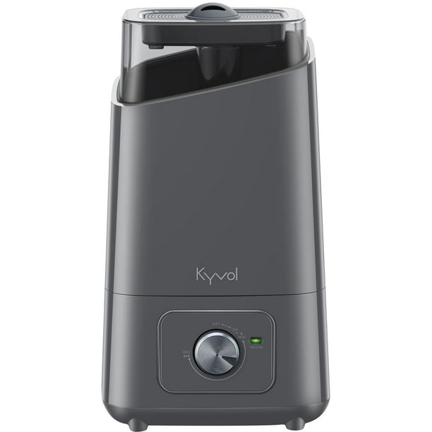 Kyvol HD3 Humidifier (Grey), 4.5L Cool Mist Humidifiers, 26dB Quiet Ultrasonic Humidifiers, BPA-Free, Auto Shut-off, 360 Nozzle