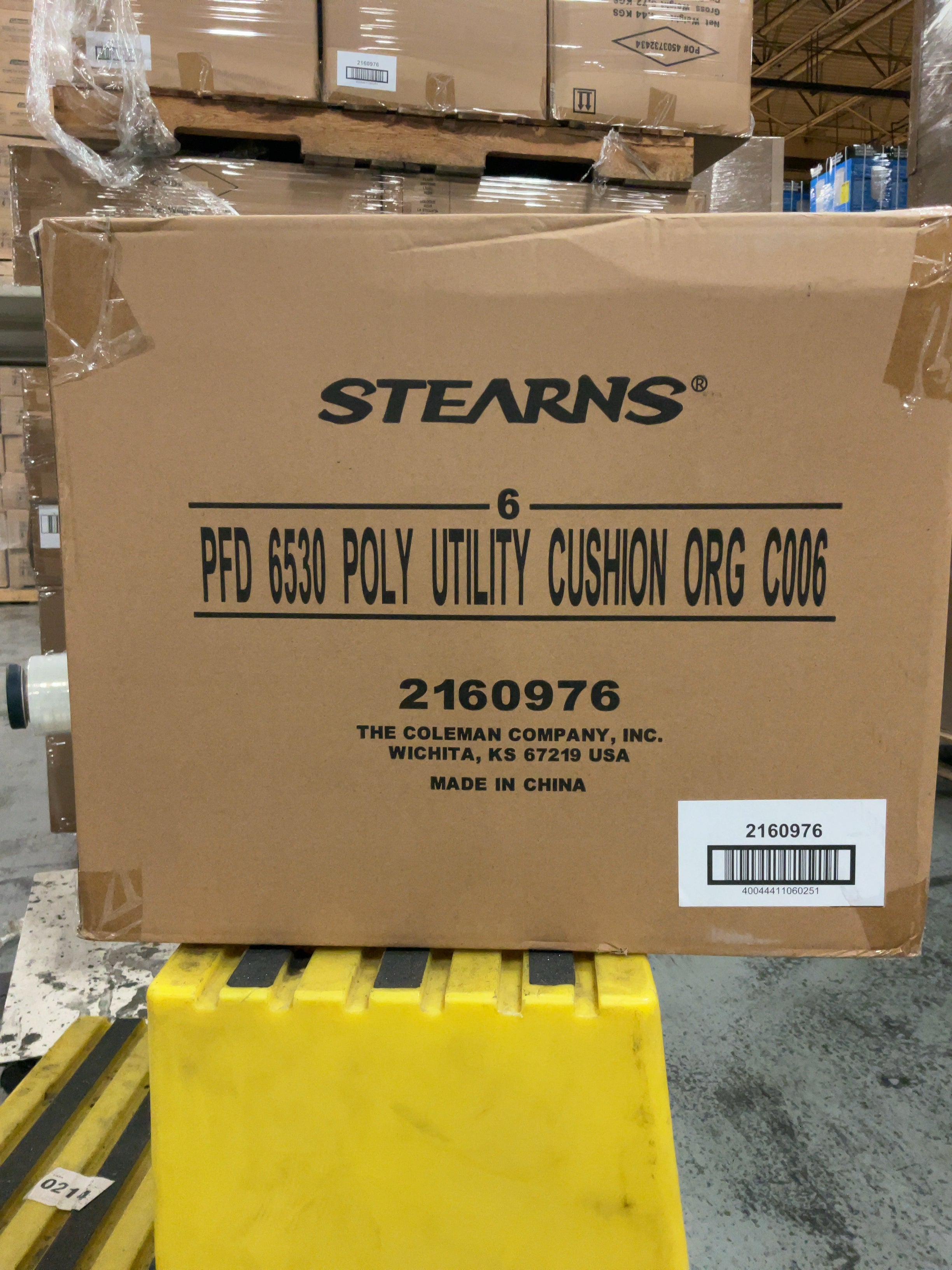 Stearns PFD 6530 Poly Utility Cushion Org C006