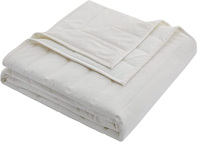 Tahari Home Ultra-Soft Quilted Velvet Bedding, Off White, Queen