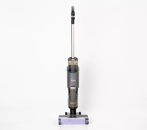 Shark WD101 HydroVac XL 3-in-1 Vacuum, Mop & Self-Cleaning System for Multi-Surface Cleaning, Perfect Hardwood, Tile, Marble, Area Rug More, Corded, No Solution Included* (Gray)